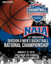 NAIA Basketball Tournament Poster