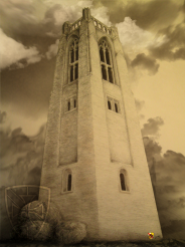 Tower of Solace Chapel tower drawing
